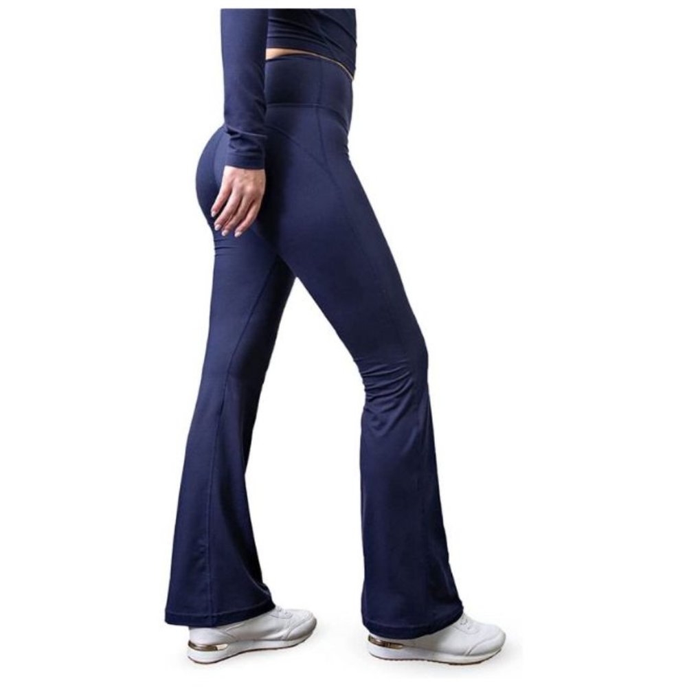 HYKEE Flare Leggings for Women Yoga Pants High Waisted Wide Leg Pants